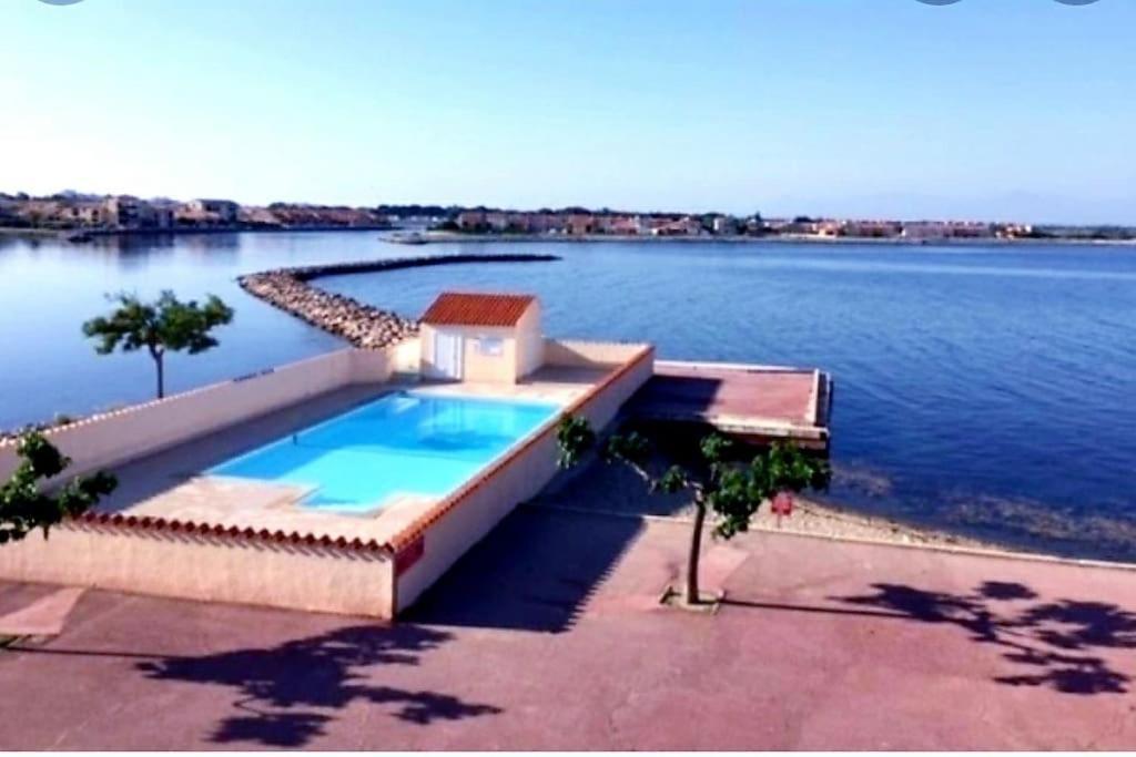 Residence Pointe Vermeille - Charmant Studio Cabine Avec Jolie Vue Sur Le Lac Marin 乐巴凯尔斯 外观 照片